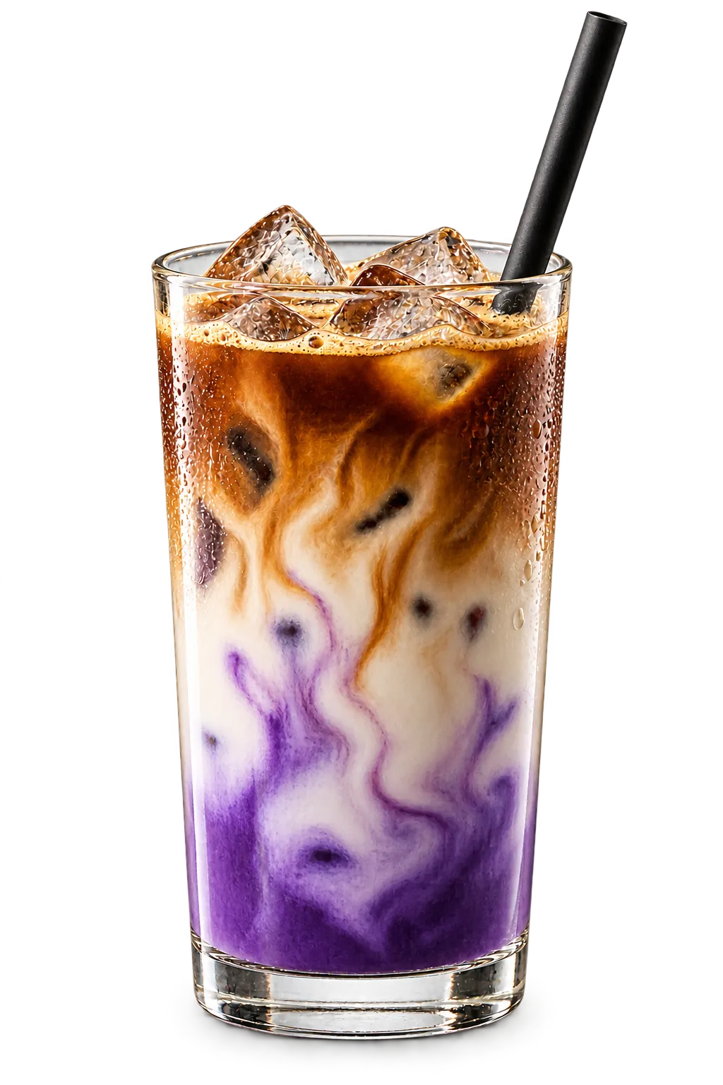 ube oat latte